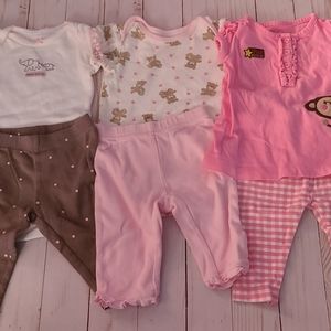 Girls 3-6 month summer clothes